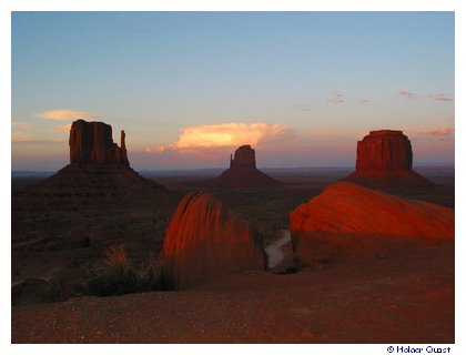 Monument Valley Sunset