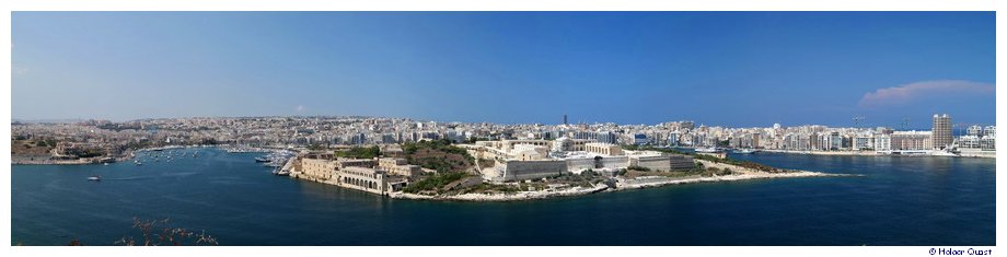 Marsamxett-Hafen mit Sliema - Malta