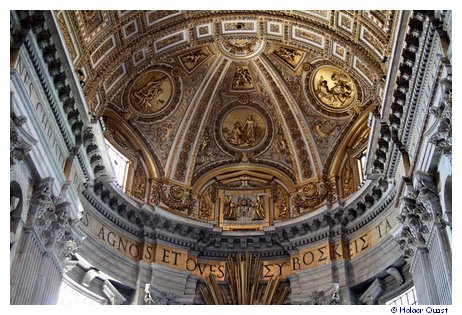 Peterskirche Innenansicht - Rom