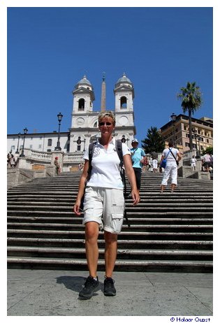 Ela auf der Spanische Treppe - Piazza di Spagna - Rom