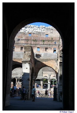 Kolosseum -Innenansicht -  Rom