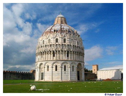 Baptisterium - Pisa
