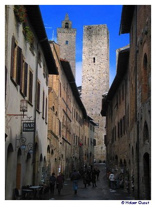 San Gimignano - Wohntrme