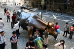 Bulle vor der New York Stock Exchange