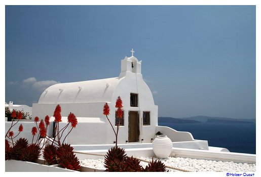 Kirche in Oia Santorini