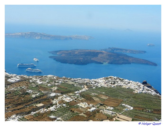 Luftaufnahmen Santorini