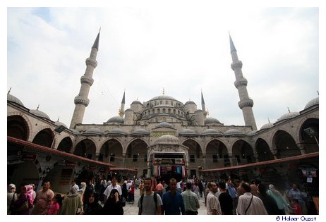 Innenhof Blaue Moschee - Istanbul